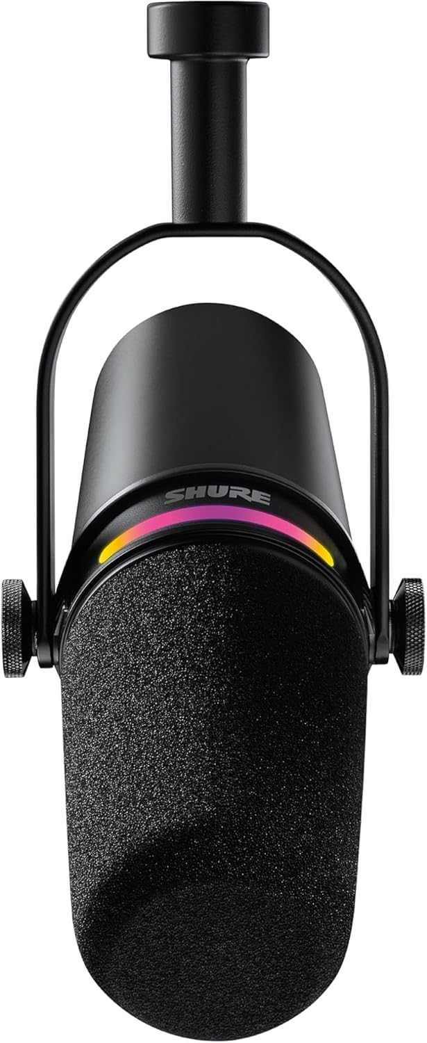 SHURE シュア MV7+ ポッドキャストマイクロホン ブラック