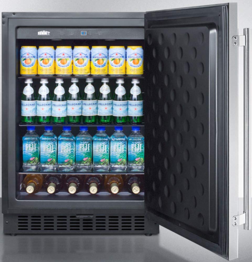 Summit Ff64bcss Wine And Beverages Refrigerator, Stainless Steel on Fridge.com - View 5