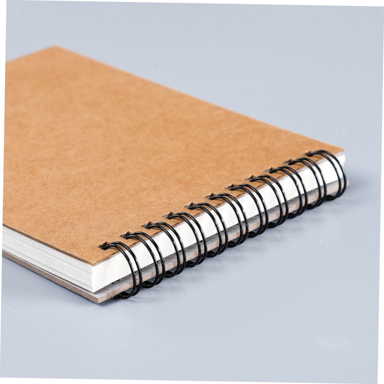 Cahier à Spirale A4 Marron 2 Pièces, Carnet de Croquis