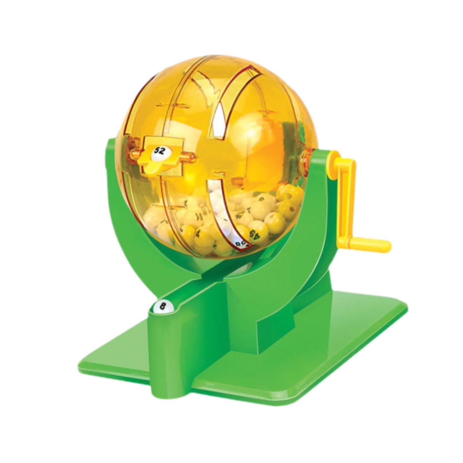 Meadawgs® Mini Lottery Balls Machine 90 Balls Lucky Number Picking Machine  for Bedroom|Baby | Toys for Baby |1 Lottery Machine with 1-90 Numbered  Balls : Amazon.in: Home & Kitchen