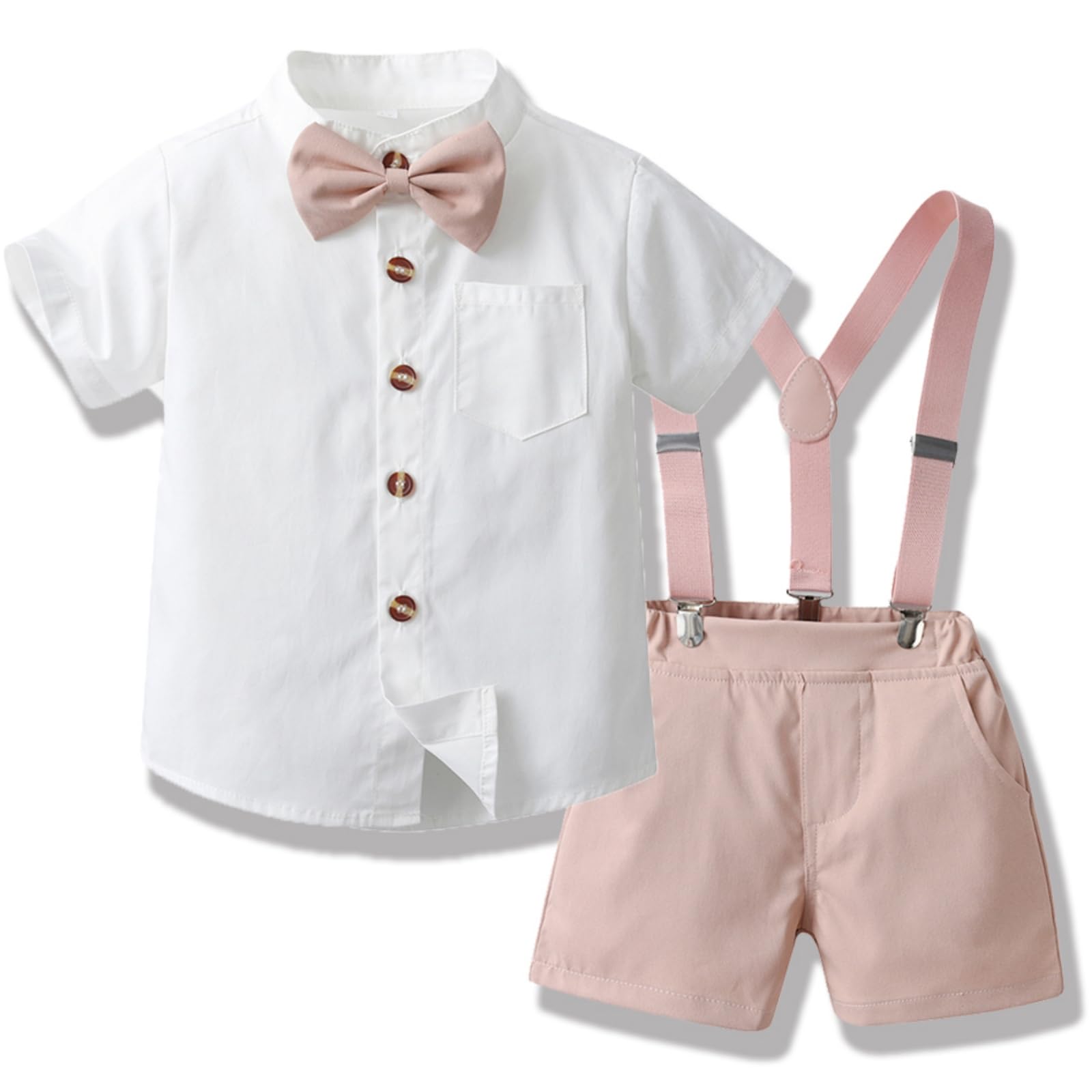 250115pl Tenue formelle pour tout-petits Bébé garçon (lot de 2)