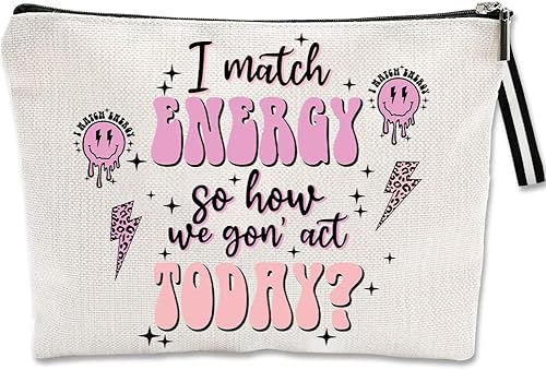 Miniatura 5 de Bolsa de maquillaje inspirada para mujer, bonita bolsa de cosméticos para amigos y familia, bolsa de aseo de viaje, bolsa de cosméticos portátil,