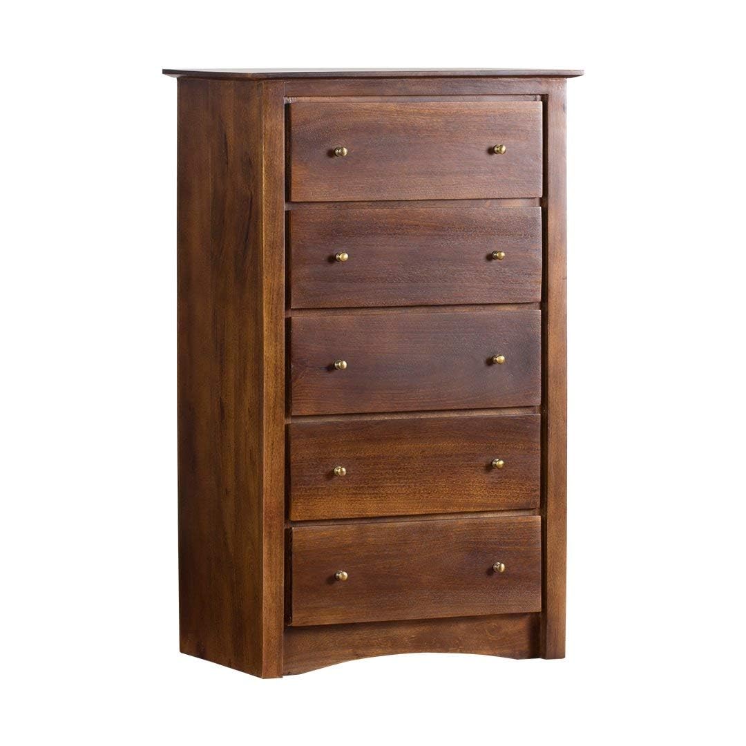 PAIKEACRAFT Idol Chest of Drawers (Mango Wood, Provincial Teak)-image-13