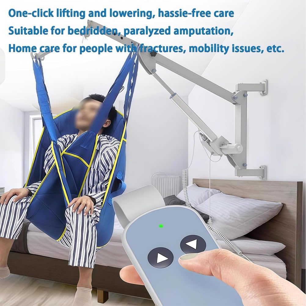 GrúA para Transferencia De Personas Mayores, Eslinga De Transferencia para Personas con Discapacidad, GrúA EléCtrica para Pacientes, Dispositivos Elevadores De Asiento