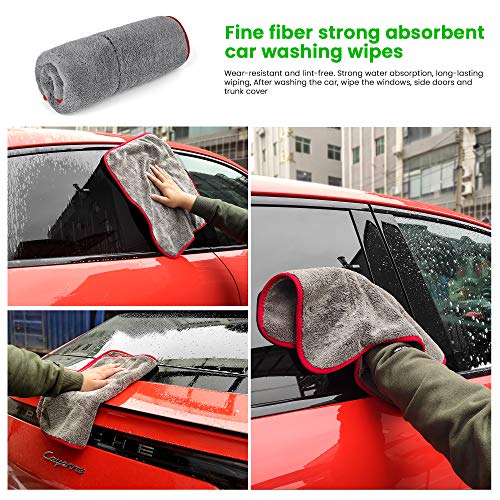 EASY EAGLE Guanto Lavaggio e Panno di Asciugatura