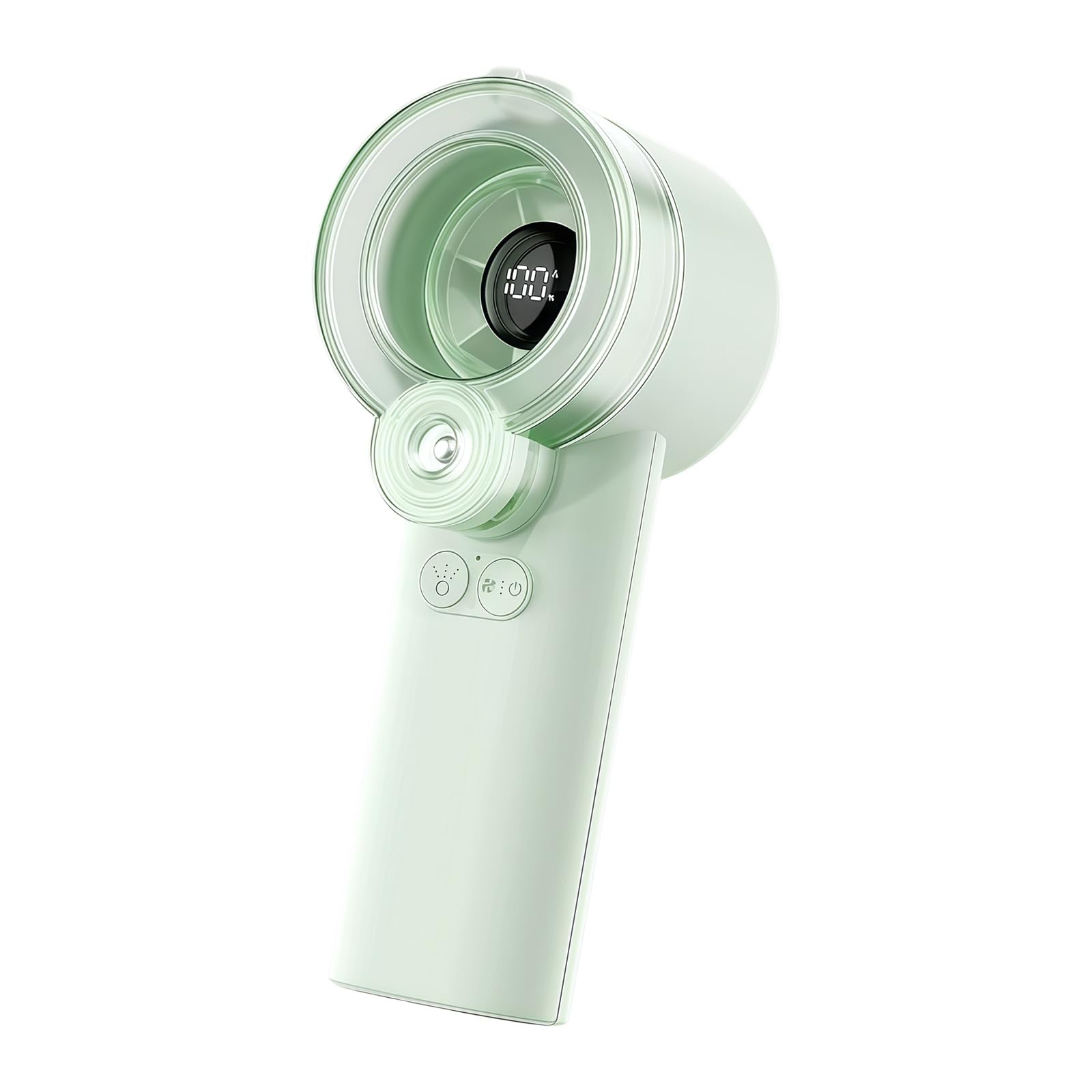 Ventilateur portatif de brumisation rechargeable contre la chaleur