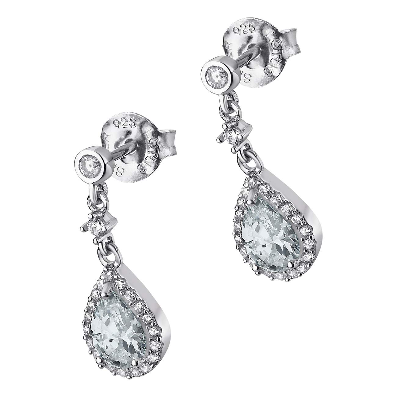 Collana Goccia Blu Lotus Silver LP1592-1/3 Argento 925 Chic