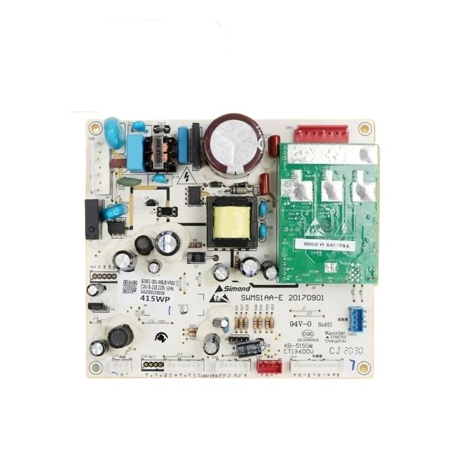 Main Board Compatible for Skyworth Refrigerator Computer Board B2062-001-MB20 B2062-001-MB26 B2062-001-MB27 B2062-001-MB28 Accessories(B2062-001-MB28)