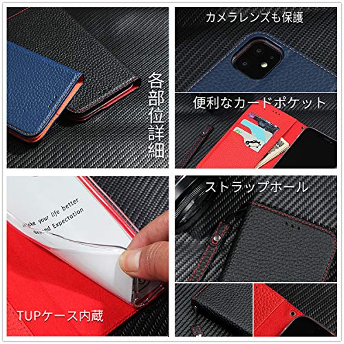 レザー iPhone 14ケース 手帳型 アイフォン14 スマホケース 本革 iPhone 14 携帯カバー アイフォン14 Jaorty 内蔵マグネットカードホルダ付き スタンド機能 人気 -オレンジ