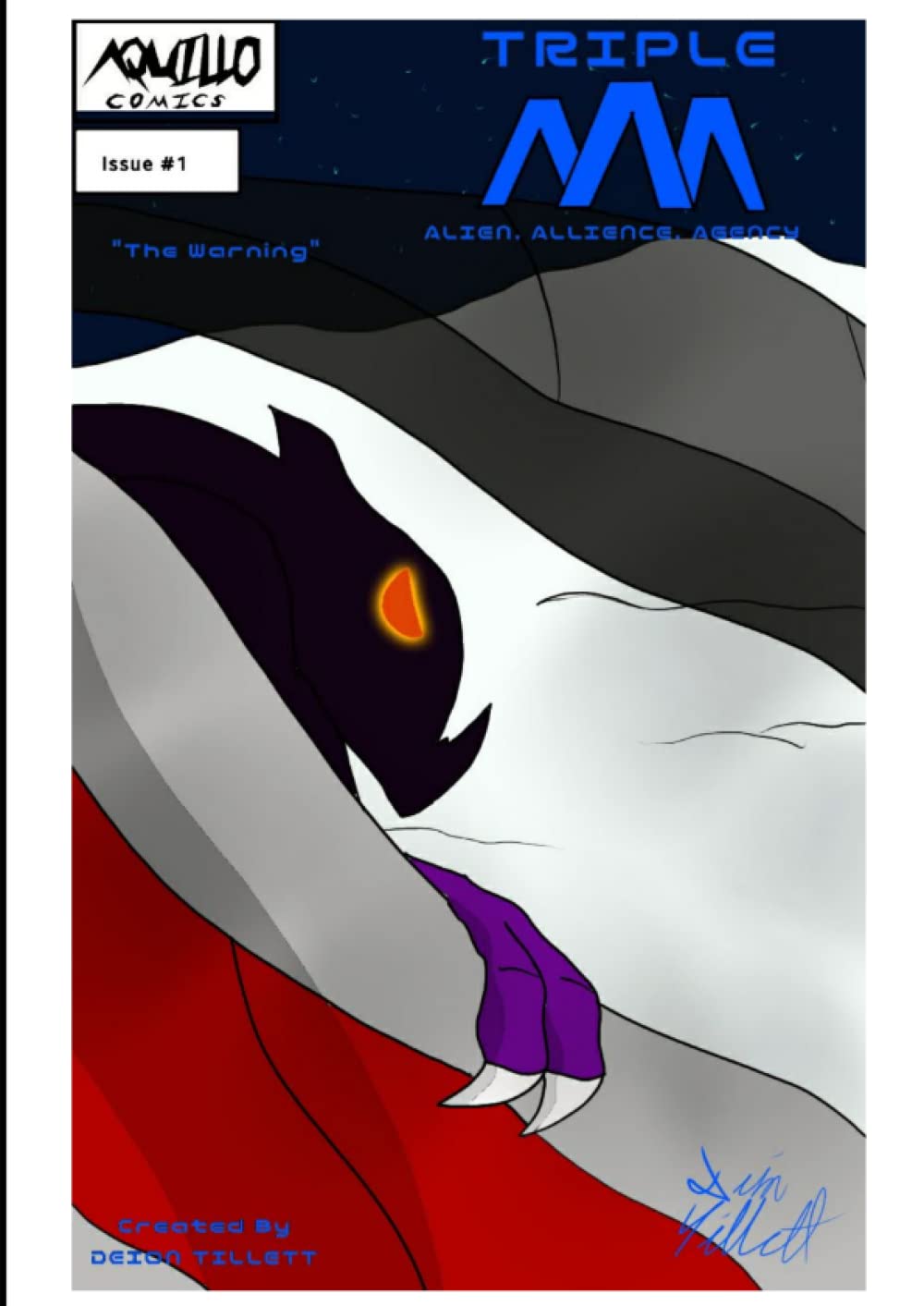 Aquillo Comics: Triple A.A.A: Issue #1: The Warning