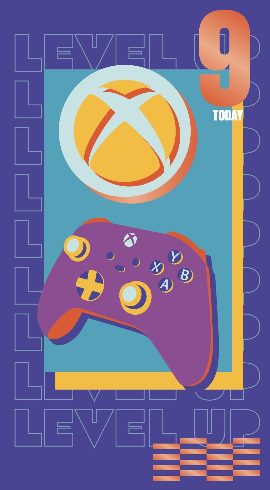 Danilo Promotions Ltd Xbox Birthday Card, Age 9