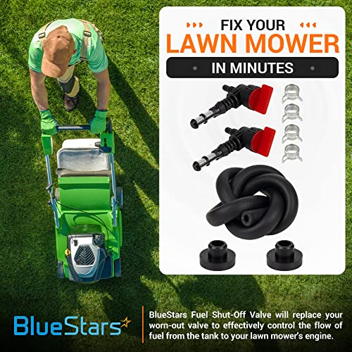 Bluestars 192980GS 90 Degree Fuel Shut Off Valve Service Kit - For Bs 78299Gs 80270Gs Kohler 25 462 03-S 25-462-03-S Rotary 13116 Portable Generator Lawn Mowers Pressure Washer thumb #2