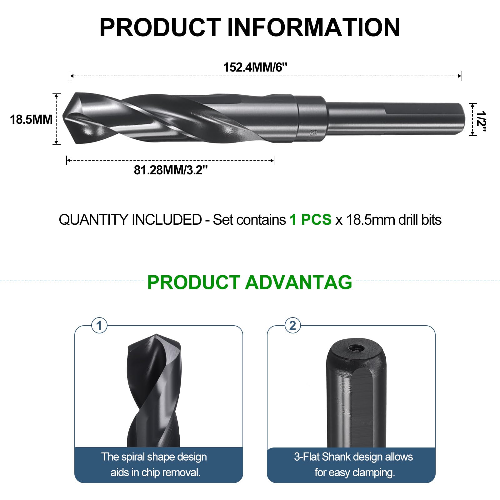 METALLIXITY Drill Bit (18.5mm) - Image 2