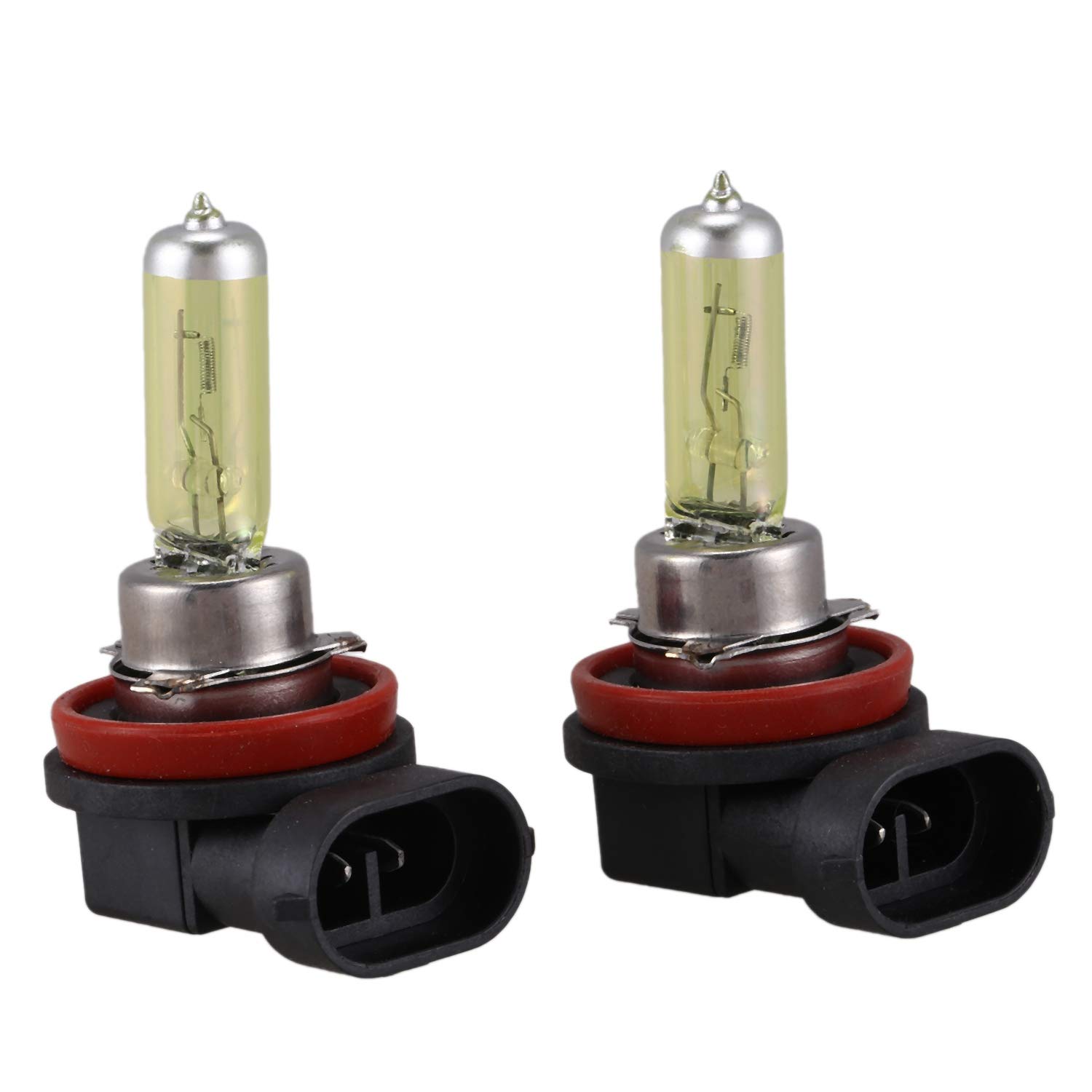 2 . Dc 12v 55w H11 3000k Super Żółta żarówka samochodowa przeciwmgielna
