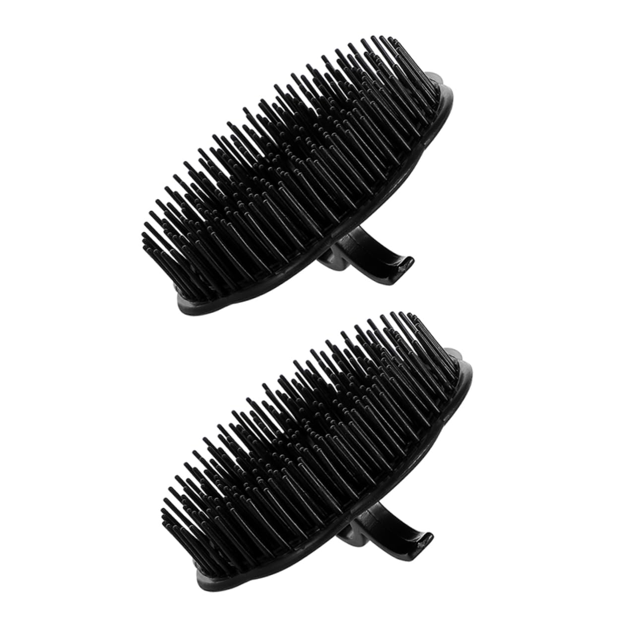 Ipetboom 2pcs Hair Scalp Massager Shampoo Brush Ergonomic Portable Back Scrubber for Gentle Cleansing and Massage for Daily Use and Relaxation for All Hair
