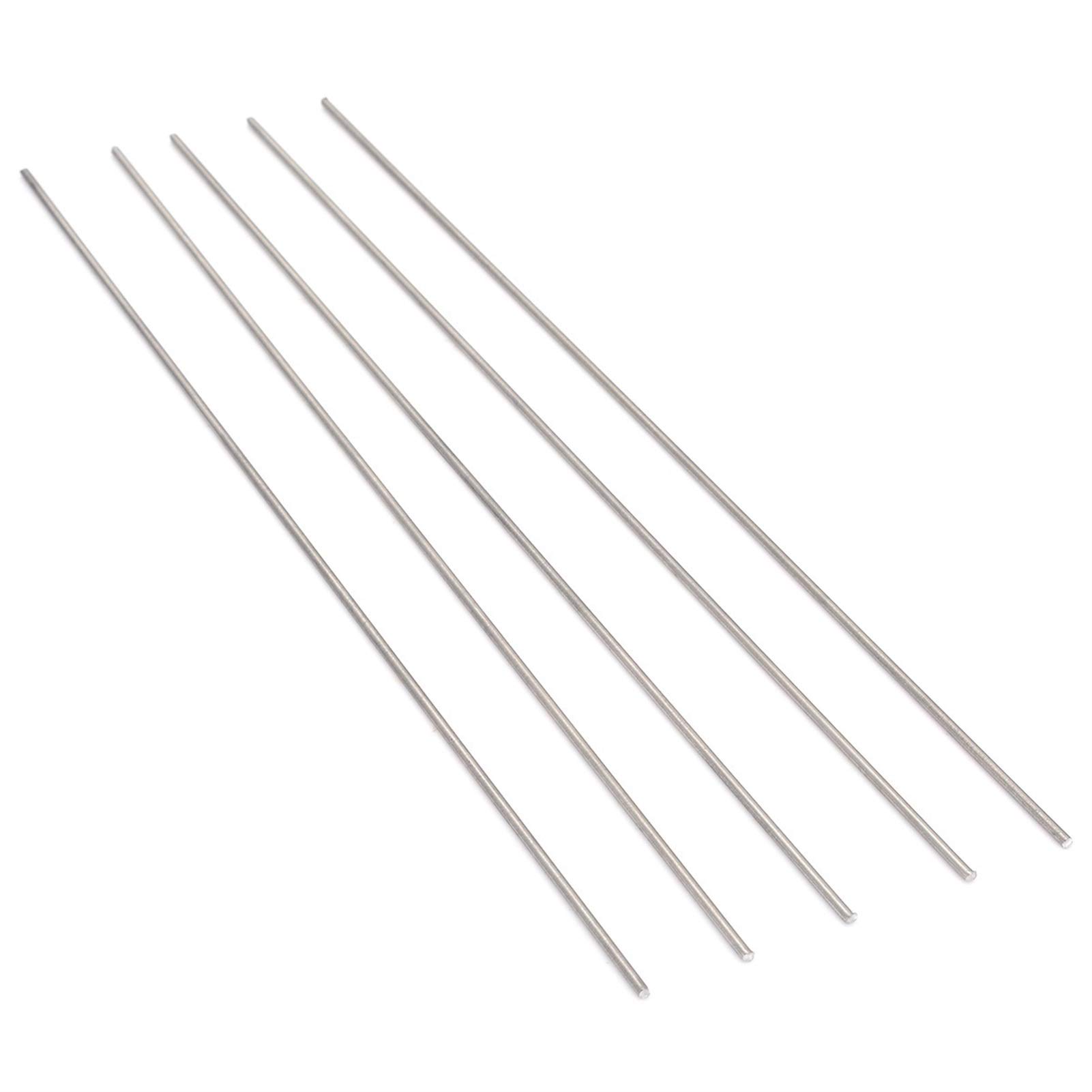 ZHaonan-welding rods 5pcs Grade 5 Titanium Ti Rods, 2mm Diameter 250mm Length, Light Weight Titanium Rod, For welding