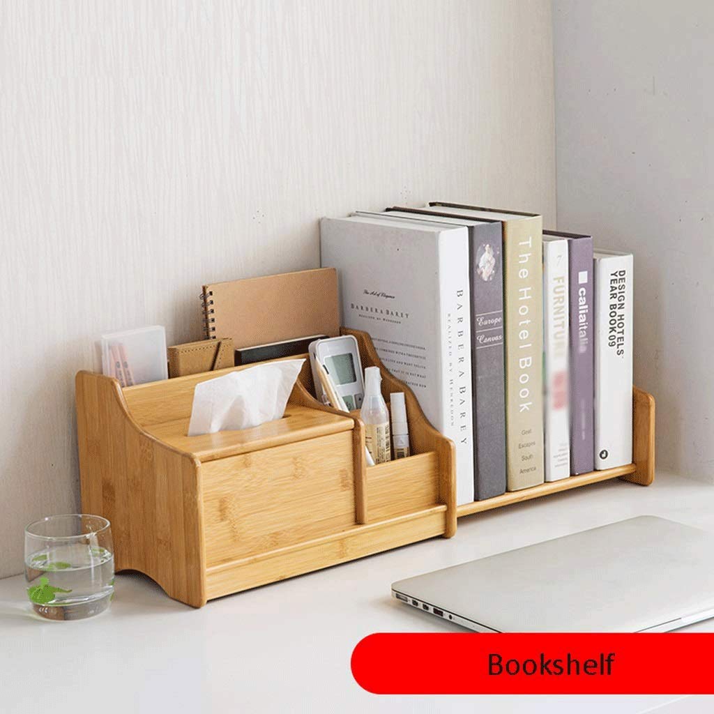 Aufbewahrung Ordner/Schnellhefter/Organisator/Desktop-Bücherregal aus Holz Büro-Schreibtisch-Organizer mit Schublade erweiterbarer E-Mail Sorter Desktop Organizer 3 Compartments Feder-Bleistift-Fernb