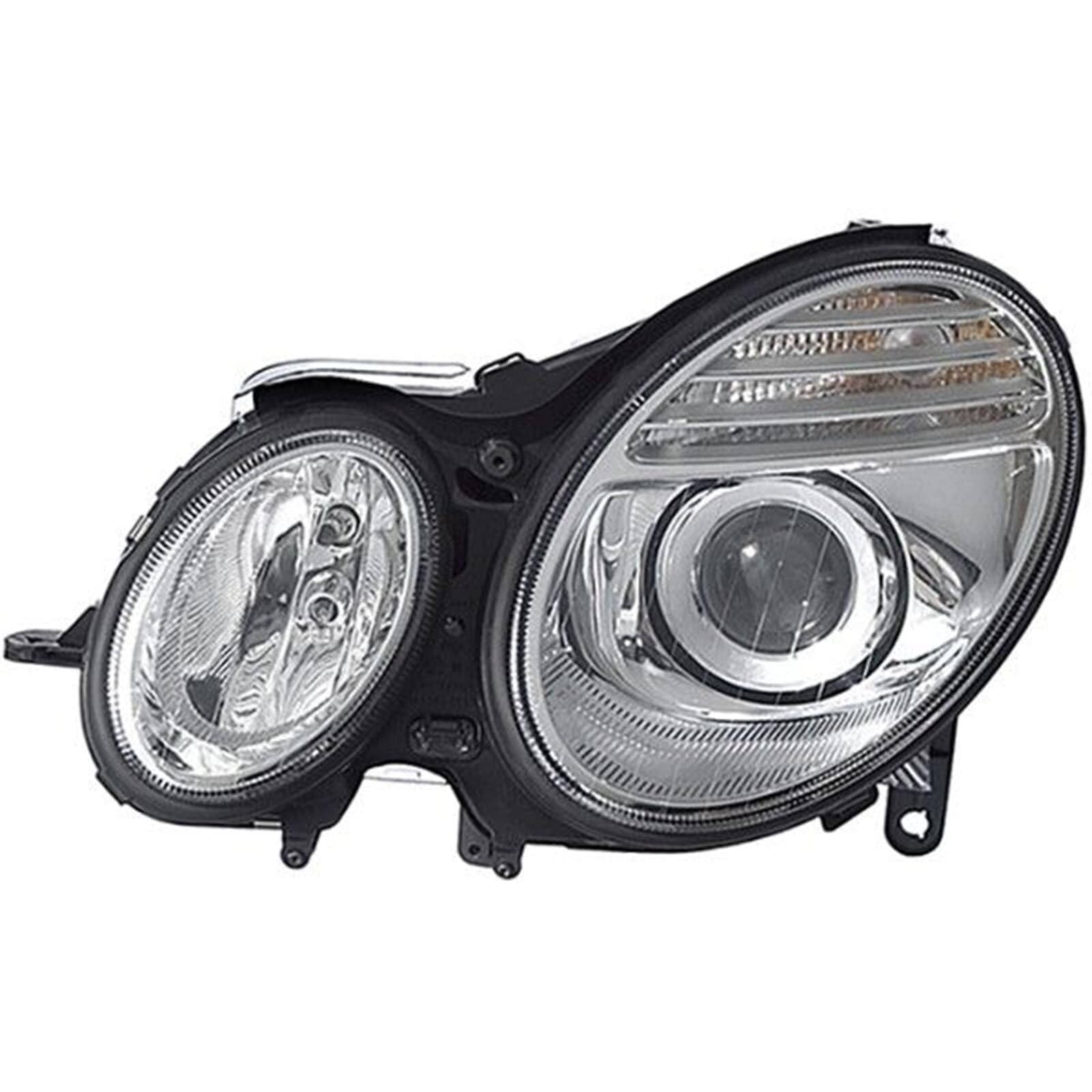 HELLA 1ZT 009 260-671 Halogen/Bi-Xenon-Headlight - ECE/CCC - for left-hand traffic/for right-hand traffic - Left Front