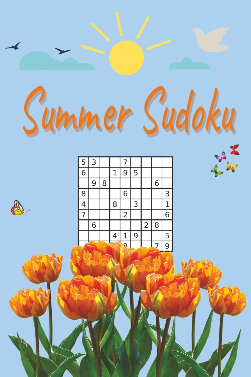 Summer Sudoku: 55 Puzzles