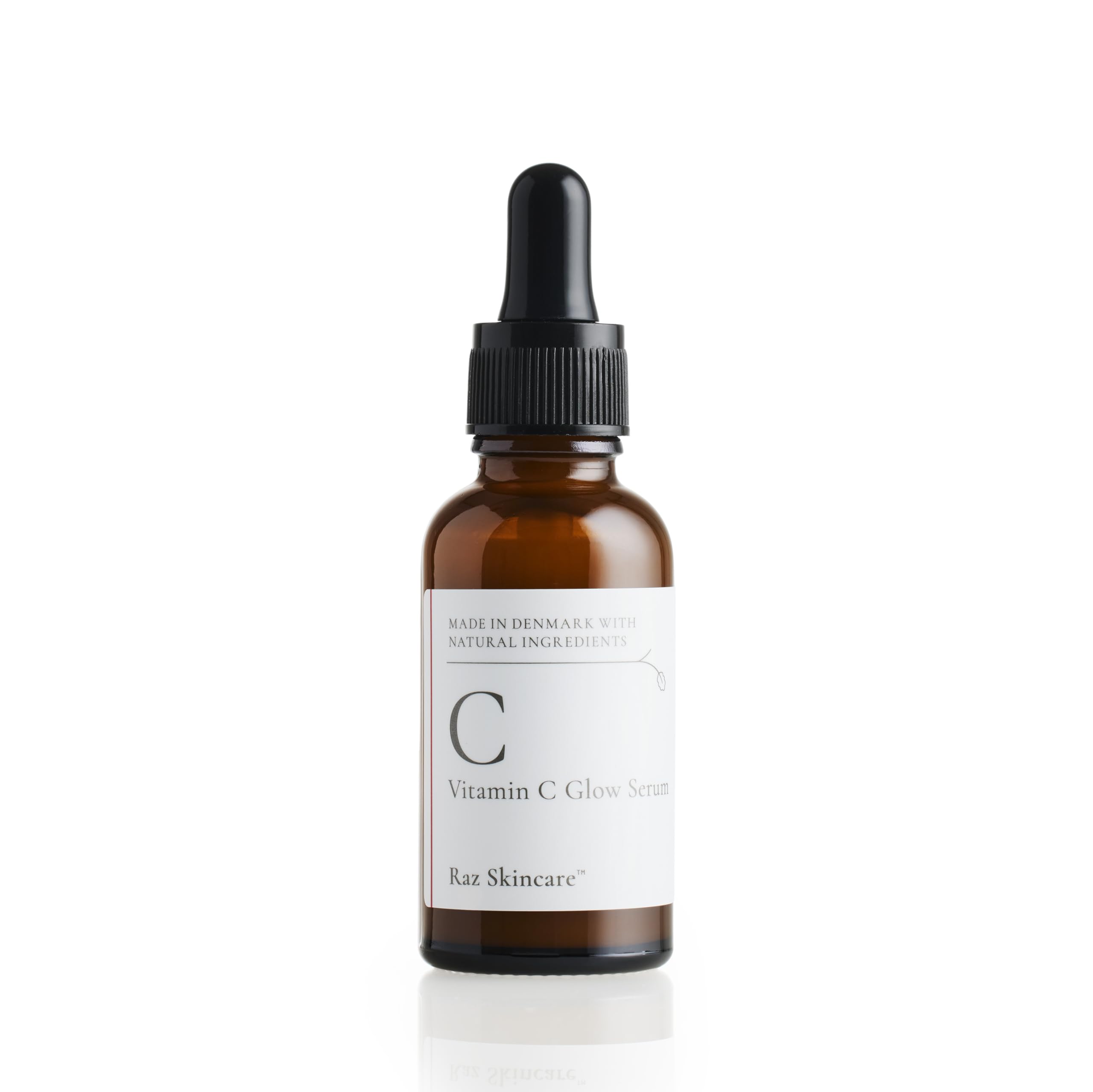 RAZSkincare C-Vitamin 30ml | Vitamin C Serum for Face with Ethyl Ascorbic Acid, Hyaluronic Acid, and Pure White Solution | Target Dark Spots - Elevate Your Skincare Routine | Essential Skincare Serum