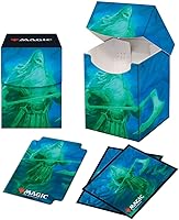 Vista 4 de Kaldheim - Caja de 100+ mazos con Tibalt, impostor cósmico para Magic: The Gathering, protege tus cartas y siempre prepárate para la batalla contra