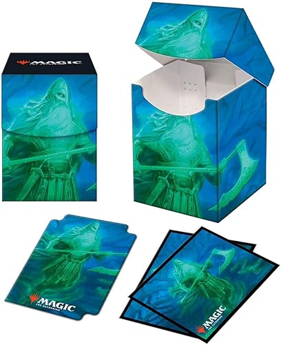 Miniatura 4 de Kaldheim - Caja de 100+ mazos con Tibalt, impostor cósmico para Magic: The Gathering, protege tus cartas y siempre prepárate para la batalla contra