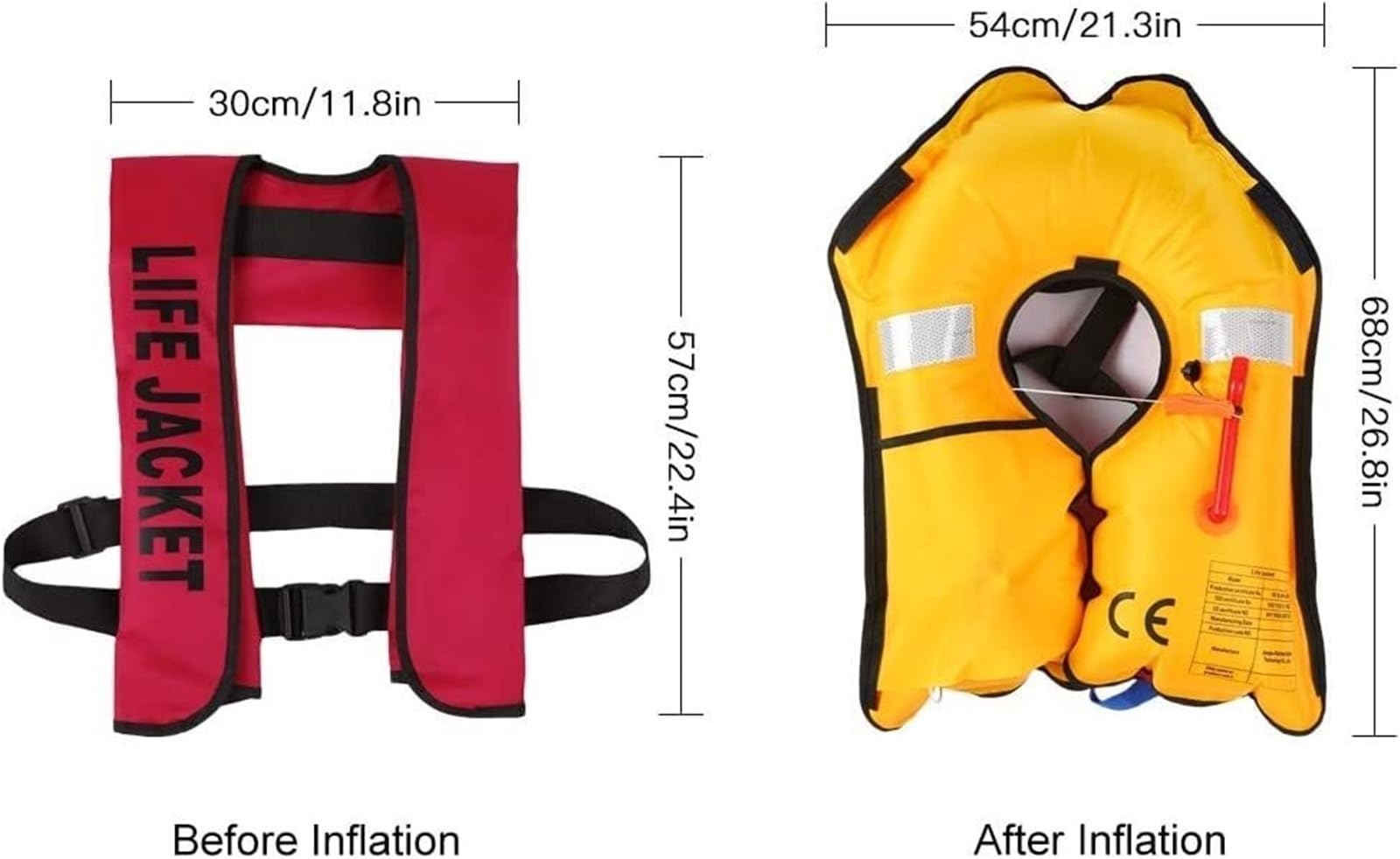 Giacca automatica per kayka per canottaggio, pesca, kayak fino a 150 kg | Giacca Kayka con tecnologia di auto-gonfiaggio, resistente nylon TPU per canottaggio, pesca, kayak, sicurezza comfort per