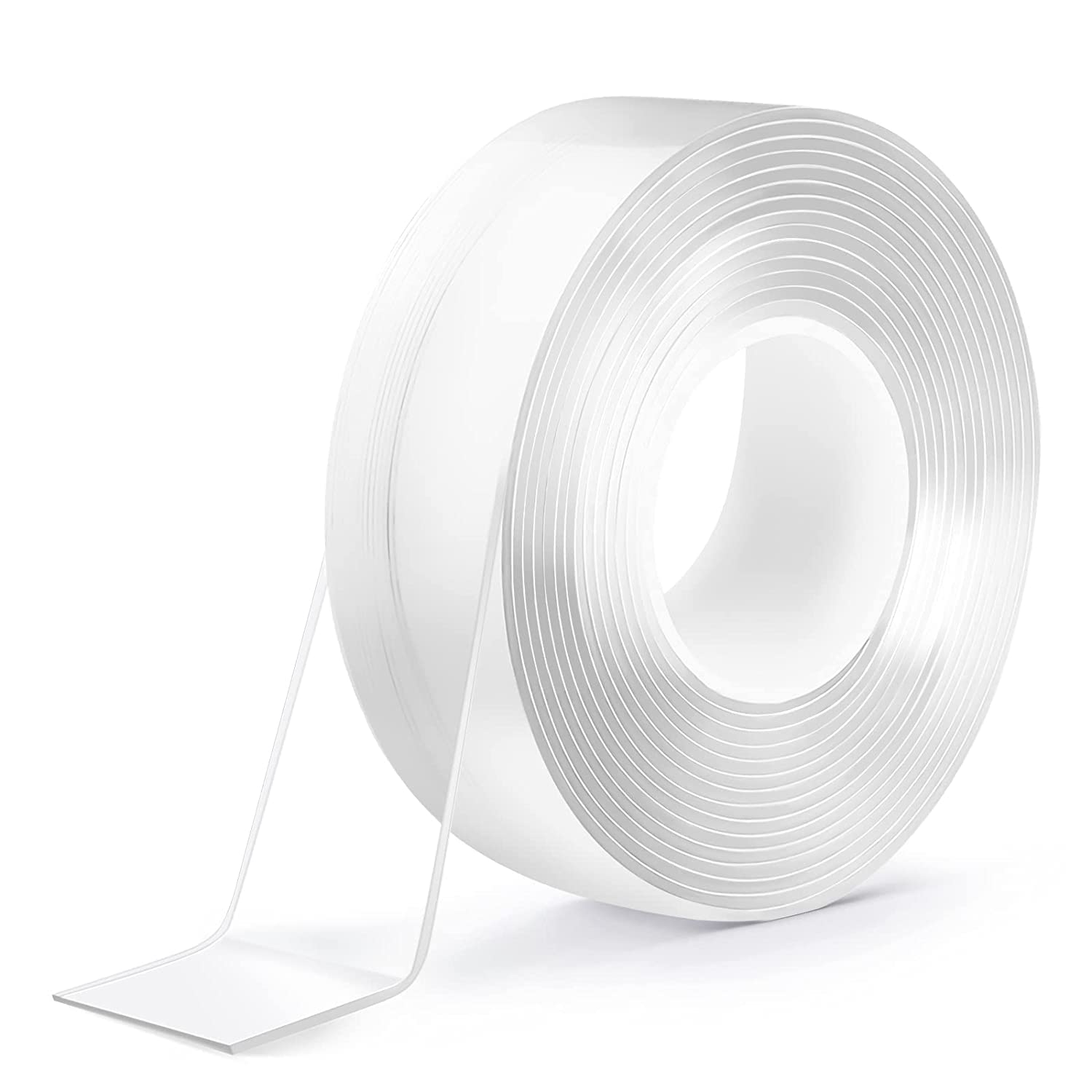 R RUNILEX Double Sided Tape Heavy Duty Multipurpose Removable Traceless Mounting Adhesive Tape For Walls Two Side Sticky Washable Reusable Strong Sticky Strips Grip Tape (3 M) (1)