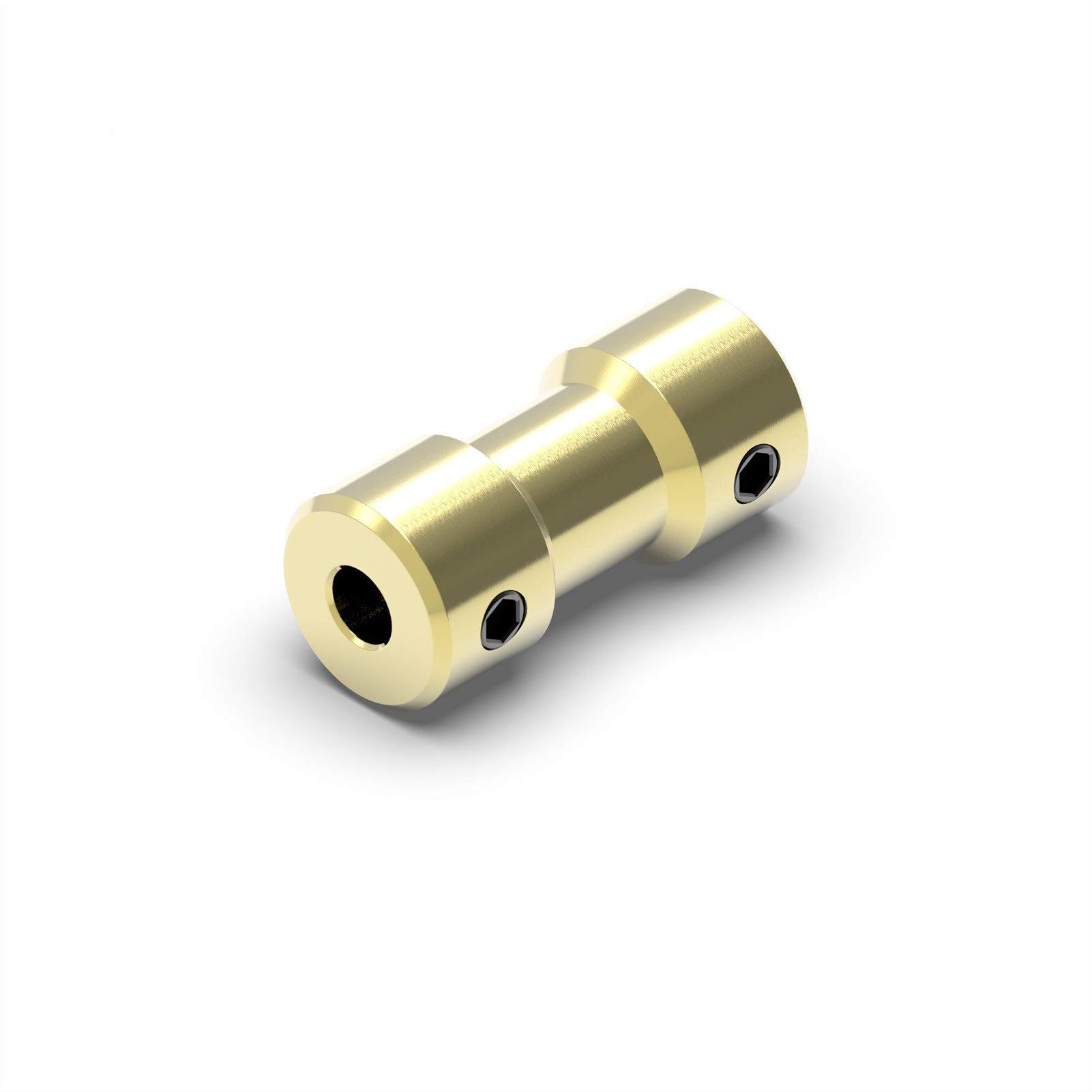 SUOFEILAIMU-PHONE CASE Metal Coupler D9L20 2mm/2.3mm/3mm/3.17mm/4mm/5mm/6mm Brass Flexible for Motor Shaft Coupling Coupler (Inner Diameter : 5mm to 6mm)