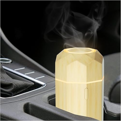 Miniatura 1 de SALKING Difusor de coche, ambientadores de coche, difusor de aromaterapia USB para aceites esenciales, humidificador portátil para automóvil, mini
