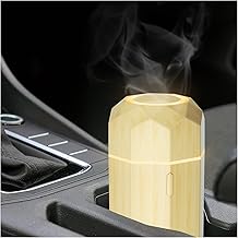SALKING Car Diffuser, USB Aromatherapy Essential Oil Diffuser, Portable Mini Cool Mist Humidifier for Car, Air Fresheners with Adjustable Mist Mode, for Home, Office
