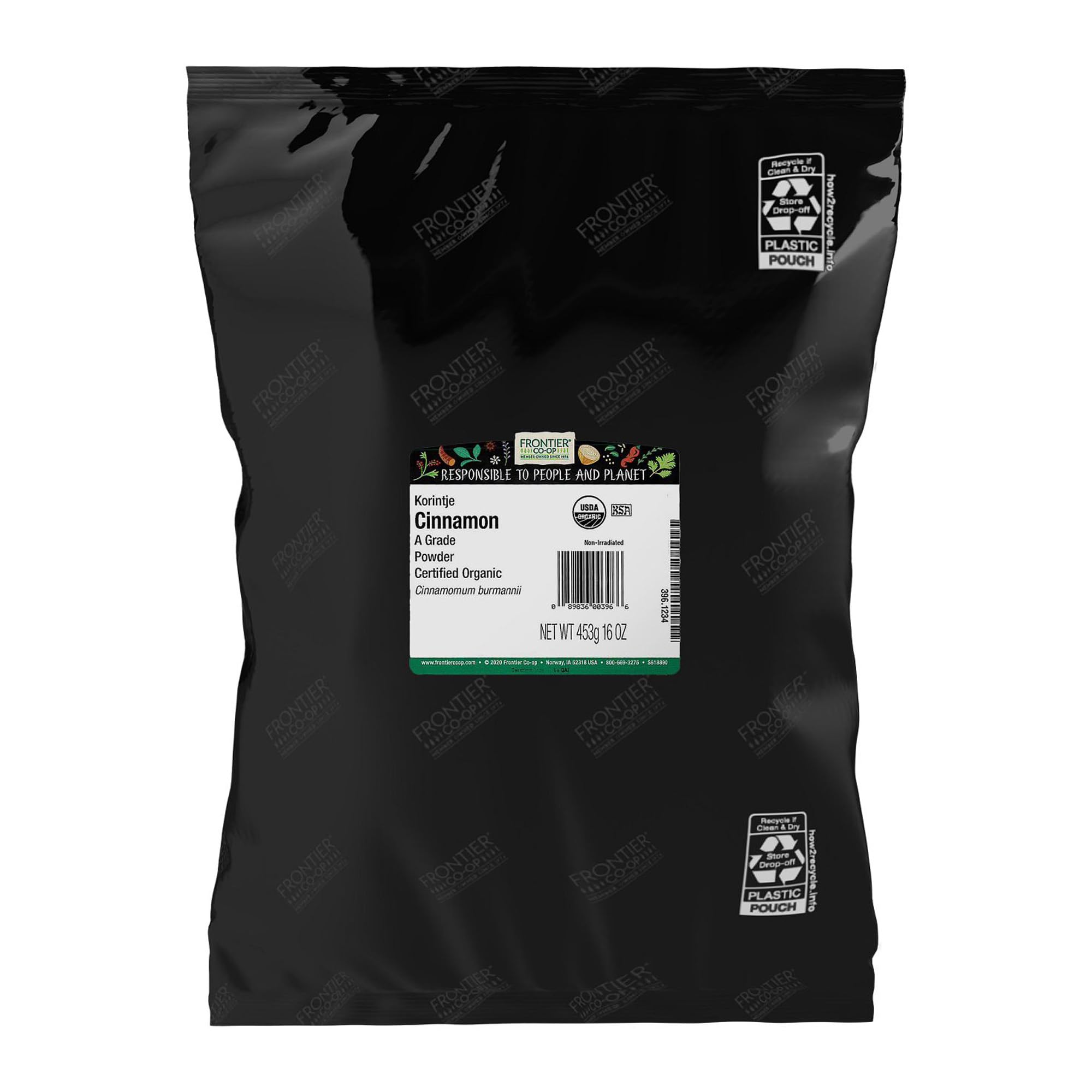 Frontier Co-op Organic Ground Korintje Cinnamon
