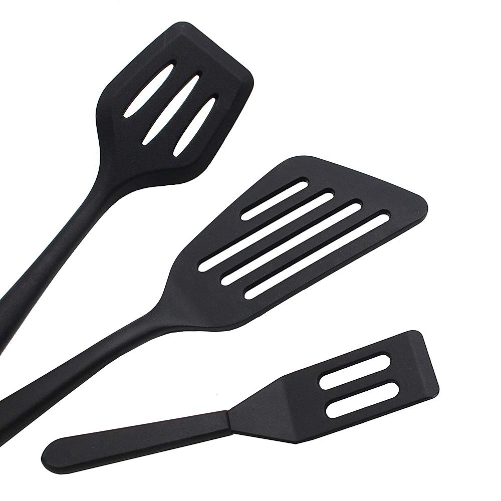 Praktisches Silikon-Pfannenwender-Set – Hitzebeständig, Spülmaschinengeeignet & Super Griffig