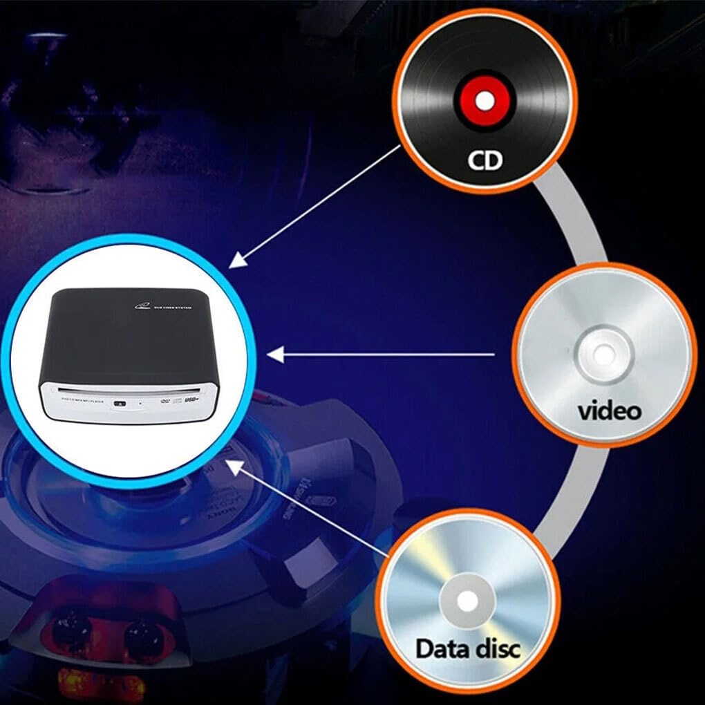 Interfejs USB Odtwarzacz samochodowy CD Dish Box Obsługuje | format audio WAV Łatwa instalacja Android w wersji 4 dla samochodów Obsługuje bezstratny format audio WAV dla Androida w