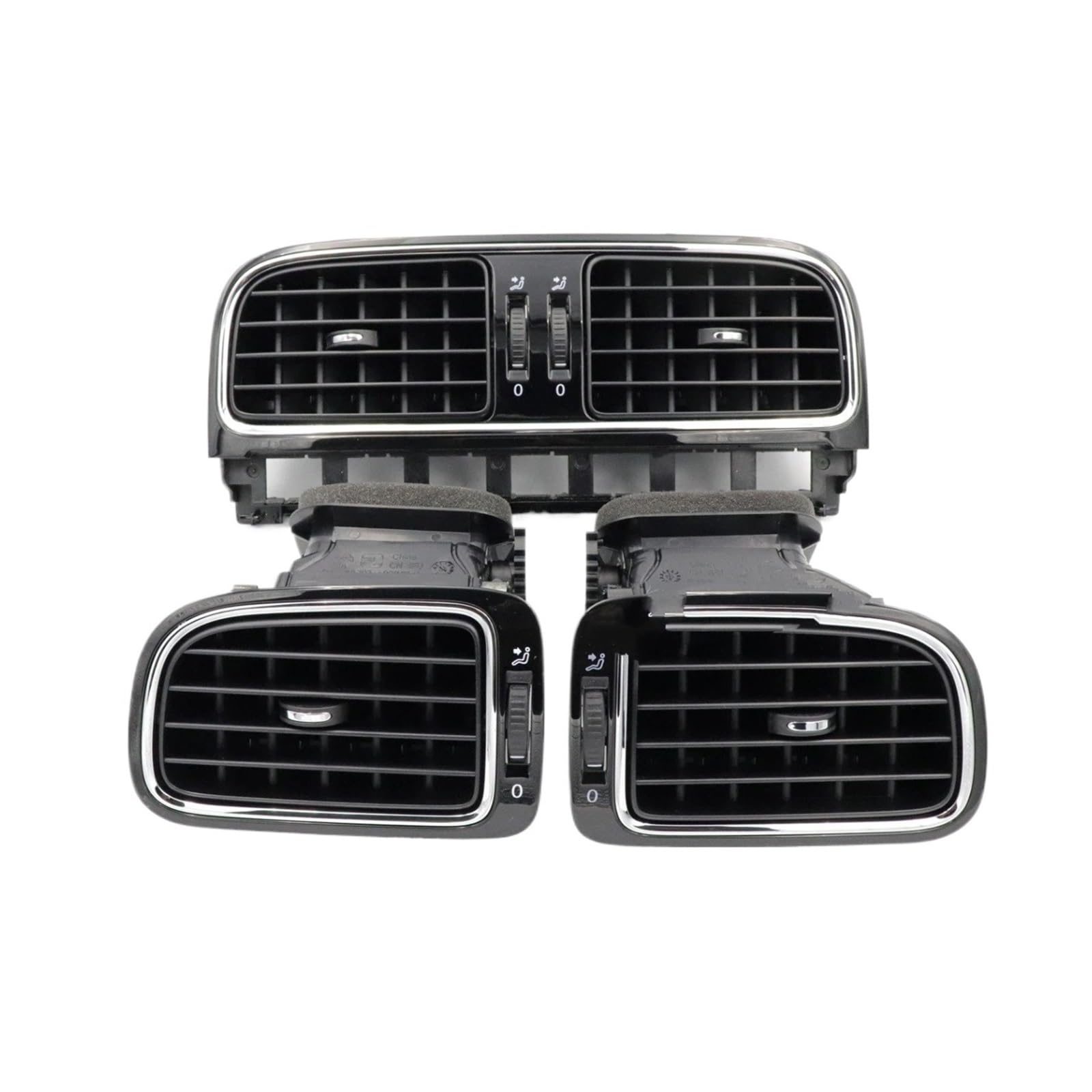 Left Right Central Dashboard Air Outlet Vent for Polo 2011 2012 2013 6RD 819 728 703 704 Car Dashboard Air Vent