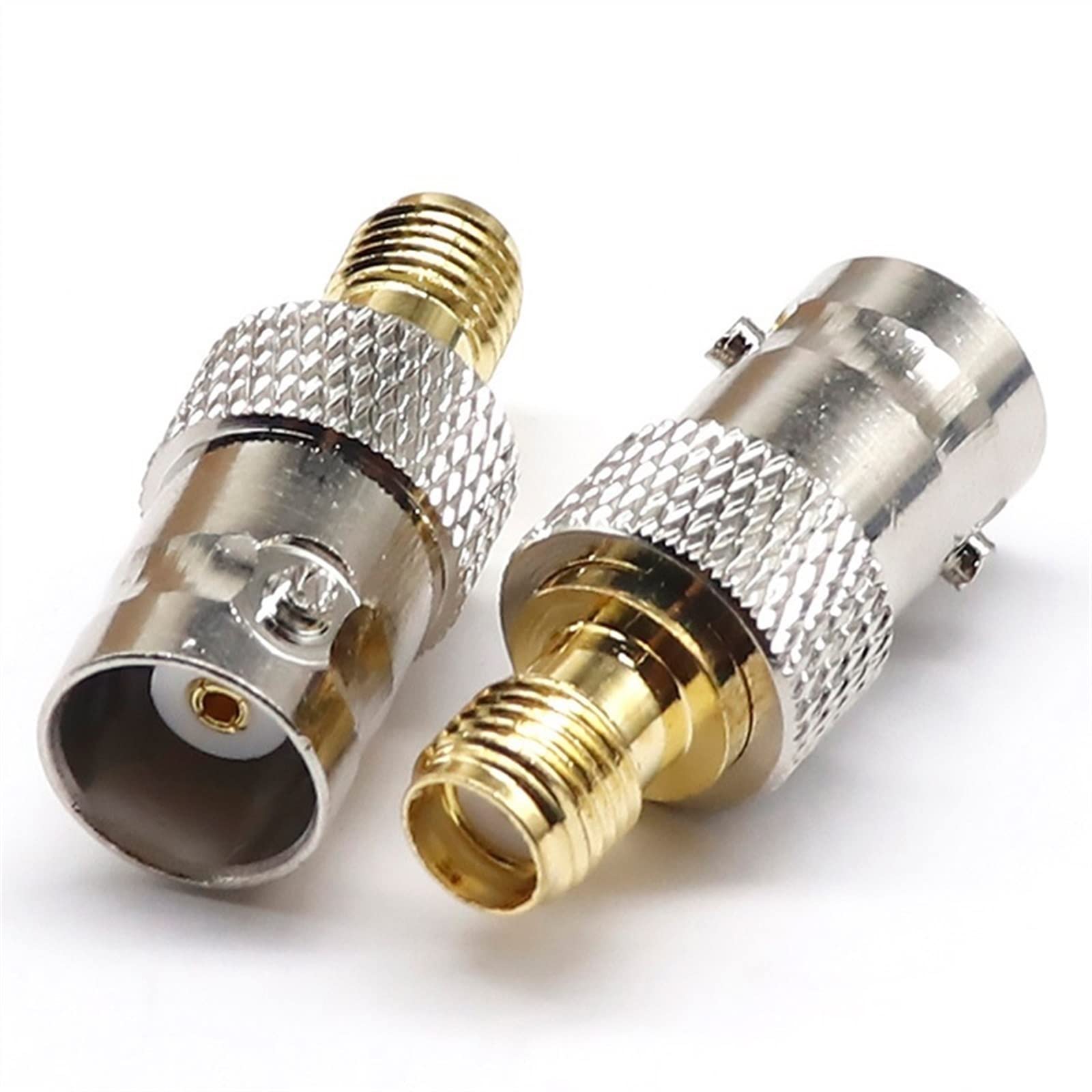 Conector SMA/BNC-KK adaptador BNC hembra a SMA hembra con rosca de alta precisión