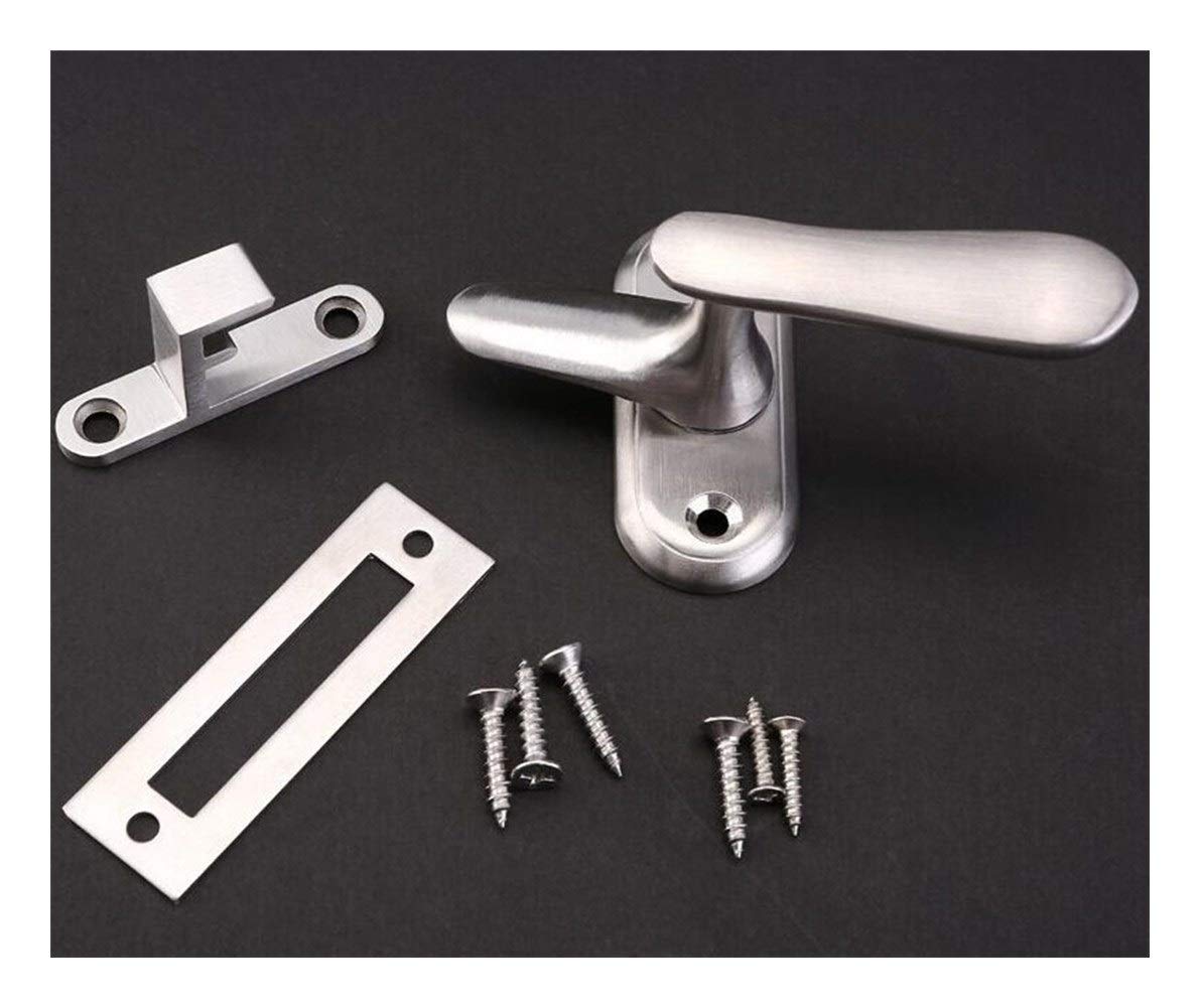 Maniglie per finestre, Chiusura in Acciaio Inox, Serratura antifurto per Porte, Fibbia di Sicurezza, Bagno