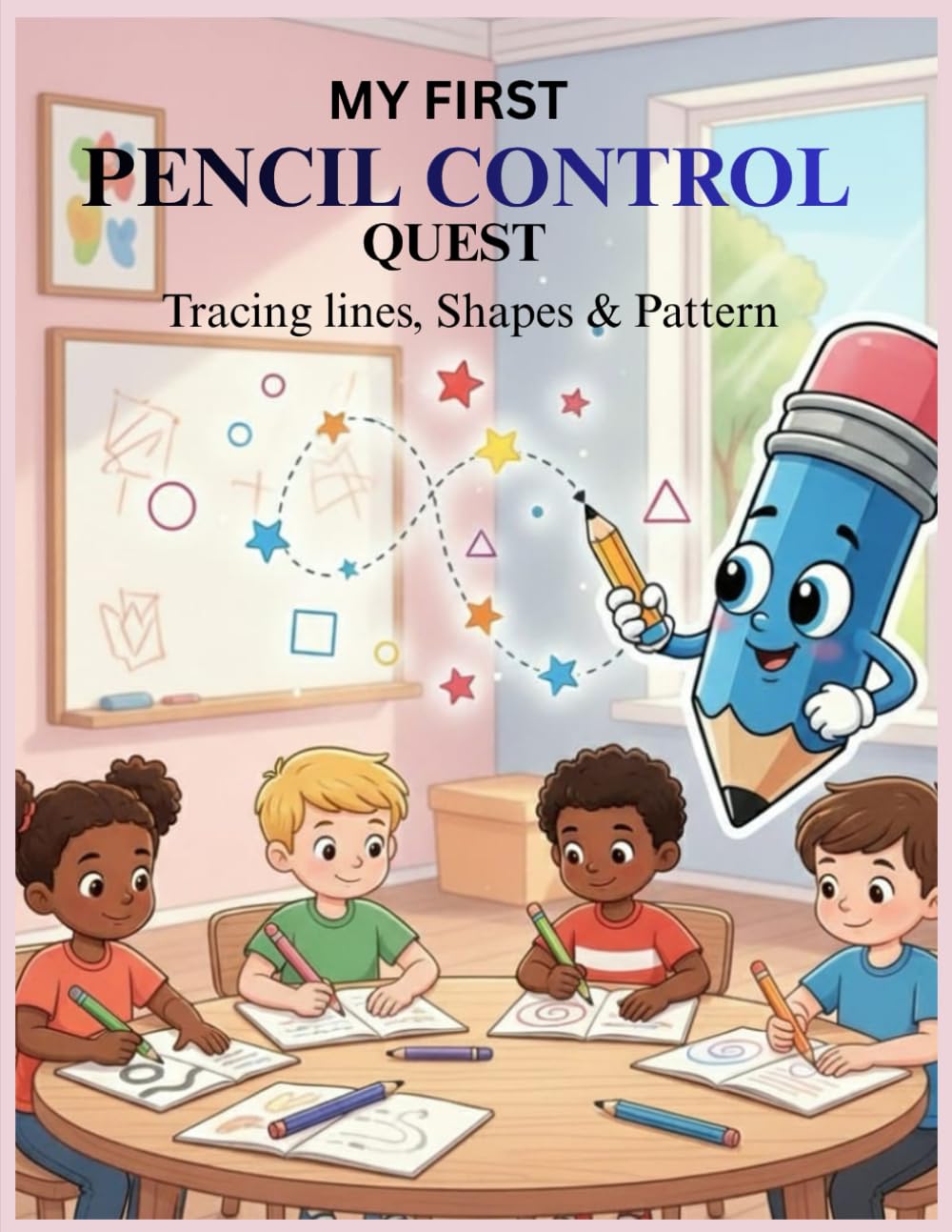 My First Pencil Control Quest: Tracing Lines, Shapes & Pattern