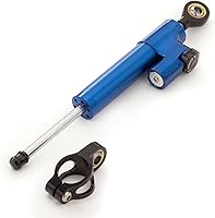 Vista 12 de Amortiguador de dirección universal ajustable para motocicleta, estabilizador de control para ZX6R 2005-2017, NINJA 250R EX250 2008-2012, EX300