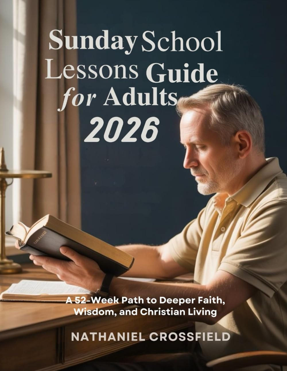SUNDAY SCHOOL LESSONS GUIDE FOR ADULTS 2026: A 52-Week Path to Deeper Faith Wisdom and Christian Living (FAITH FOR EVERYDAY LIVING)