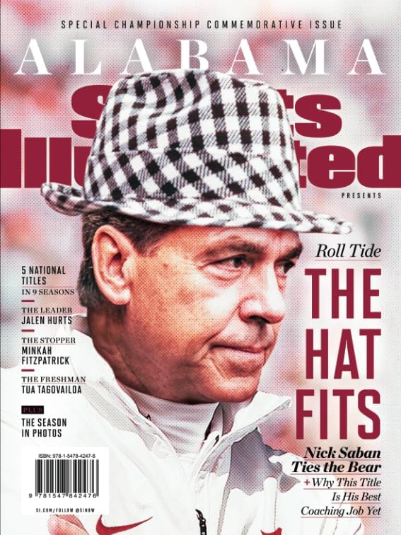 Sports Illustrated Alabama Crimson Tide Special Championship Commemorative Issue Single Issue Magazine – January 12, 2018