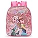 Ksopsdey Mochila Princesa Infantil Mochila para Niños Infantil Guarderia Mochila Escolar Mochila de Viaje para Deportes al Aire Libre Brillante de Princess Mochila Ligera para Niña - Rosa, 31CM