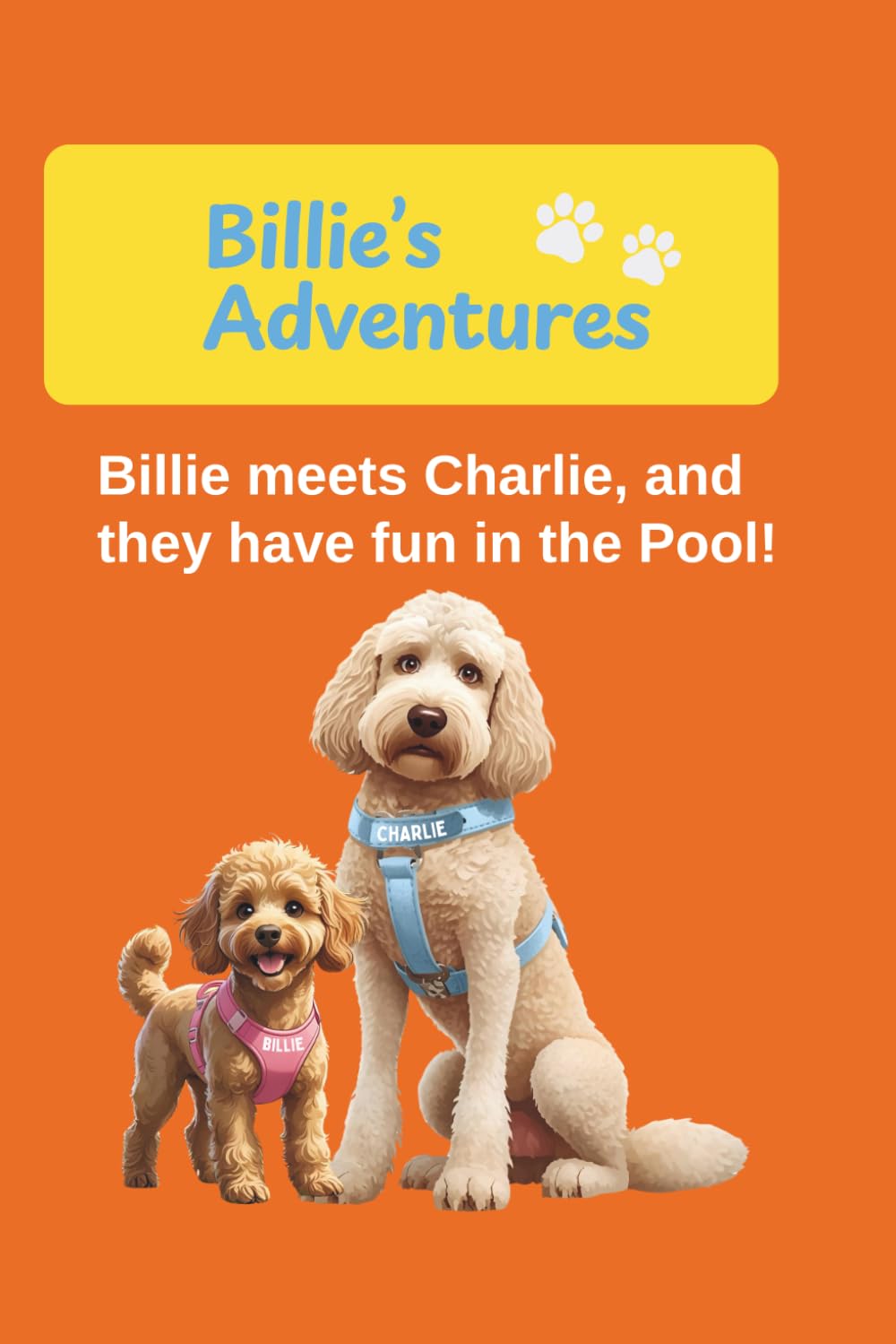 Billie meets Charlie, and they have fun in the Pool! (Billie's Adventures)