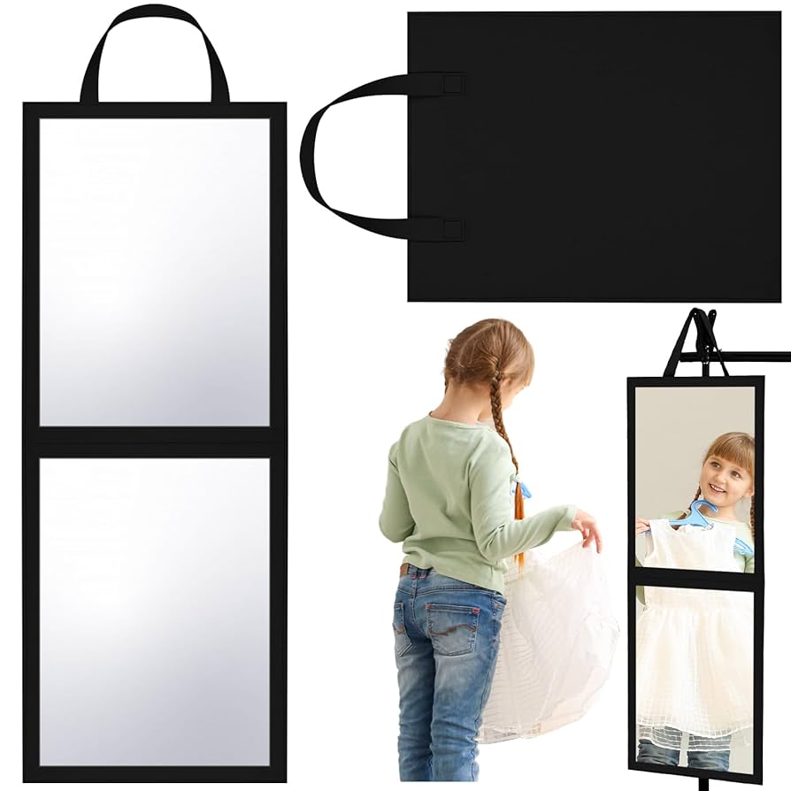 Amazon.com: GlikCeil Travel Hanging Mirror Full Length for
