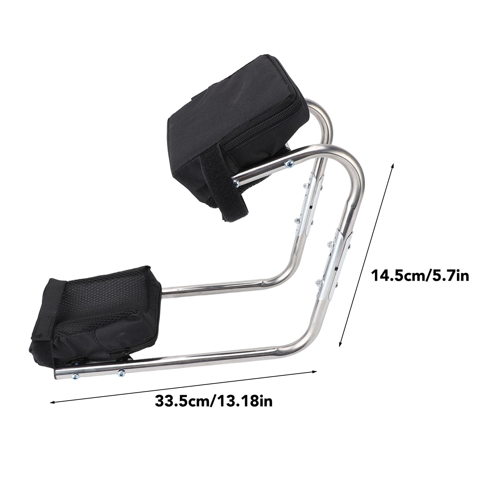 Yctze Klęcznik Ogrodowy i Narzędzie Ogrodnicze do Kolan Ze Stali Nierdzewnej Ergonomiczne Podparcie Kostki Wielofunkcyjna Orteza Stawu Kolanowego Prace Ogrodnicze Klęcznik i Noga w Ogrodzie, Trawnik