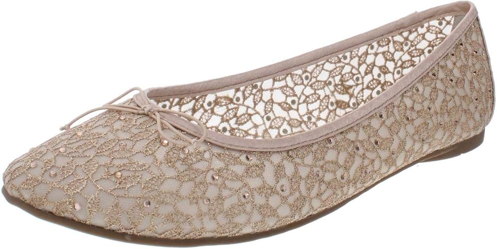 Amazon gold flats Clearance