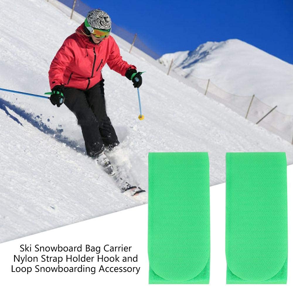 Lot De 3 Sangles De Transport Réglables Pour Bâtons De Ski Et Bâtons De