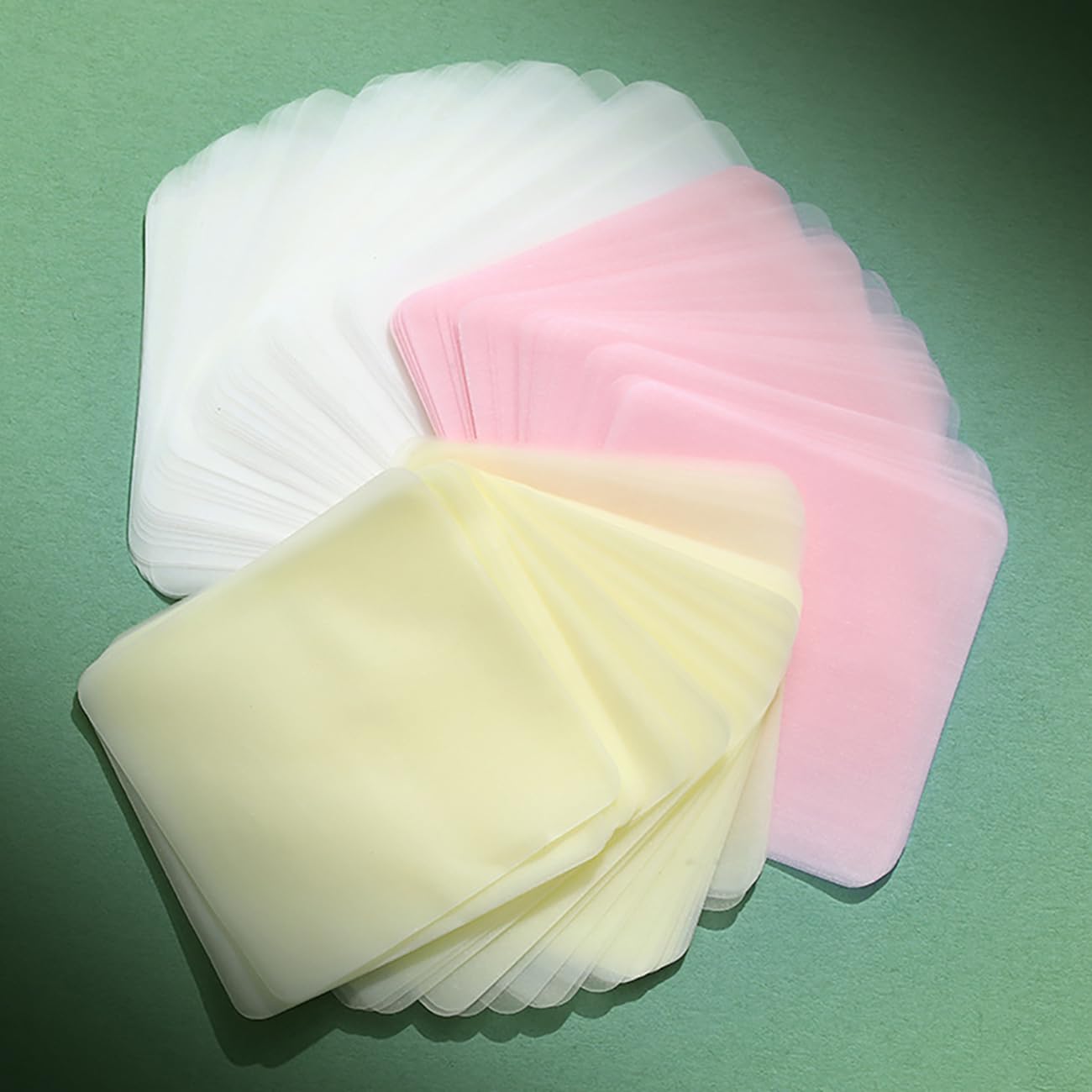 Sunch Craft 3 Boxes 150 Sheets Paper Soap Sheets Portable Travel Disposable Hand Washing Scented Soap Paper Sheet (pear peach lychee)