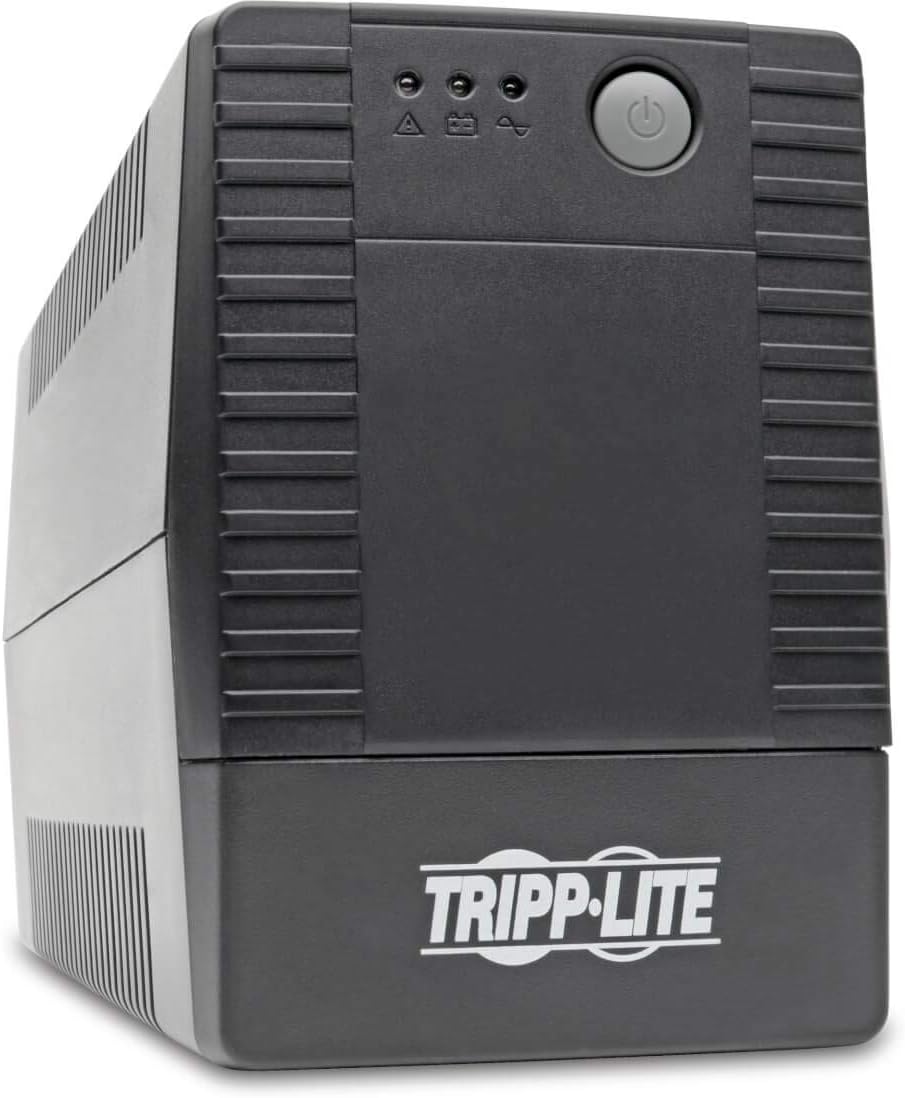 Tripp Lite UPS Desktop 450VA 300W AVR Battery Back Up Compact 120V 4 Outlet (VS450T)