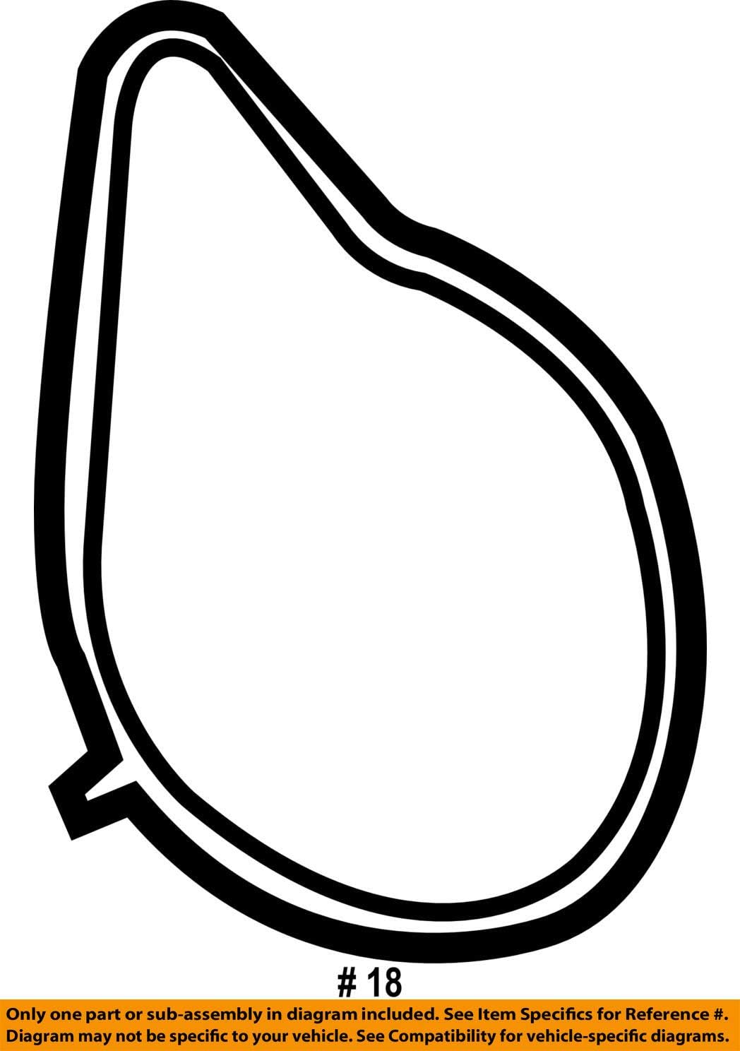 Genuine Honda 17107-RNA-A01 Throttle Body Gasket